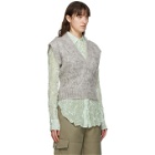 Nina Ricci Grey Wool Pull Over Vest