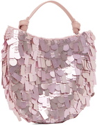 Staud Pink Crescent Mini Bag