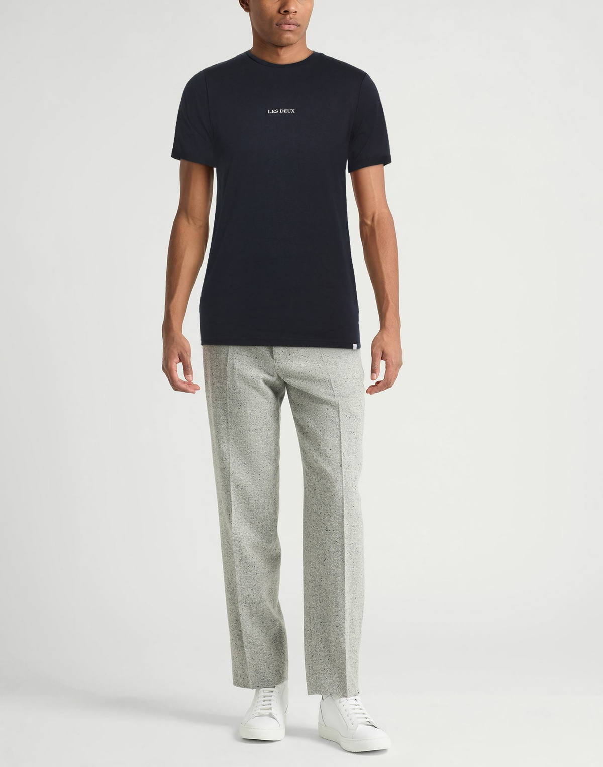 Les Deux Mens T-shirt Midnight in Blue