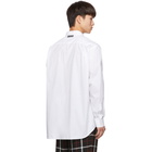 Balenciaga White Normal Fit Shirt