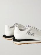 Berluti - Leather, Suede and Nylon Sneakers - White