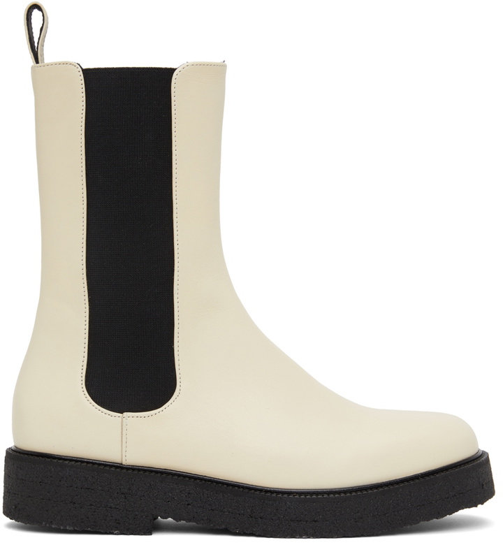 Photo: Staud Off-White Palamino Boots