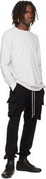 Rick Owens DRKSHDW Black Temple Mastodon Cut Sweatpants