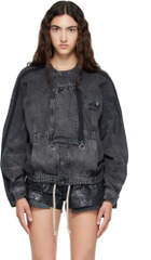 Stefan Cooke Gray Airshow Denim Jacket