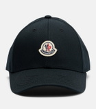 Moncler Logo cotton baseball cap