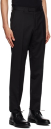 ZEGNA Gray Pleated Trousers