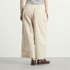 YMC Women's Deadbeat Linen Trousers in Stone