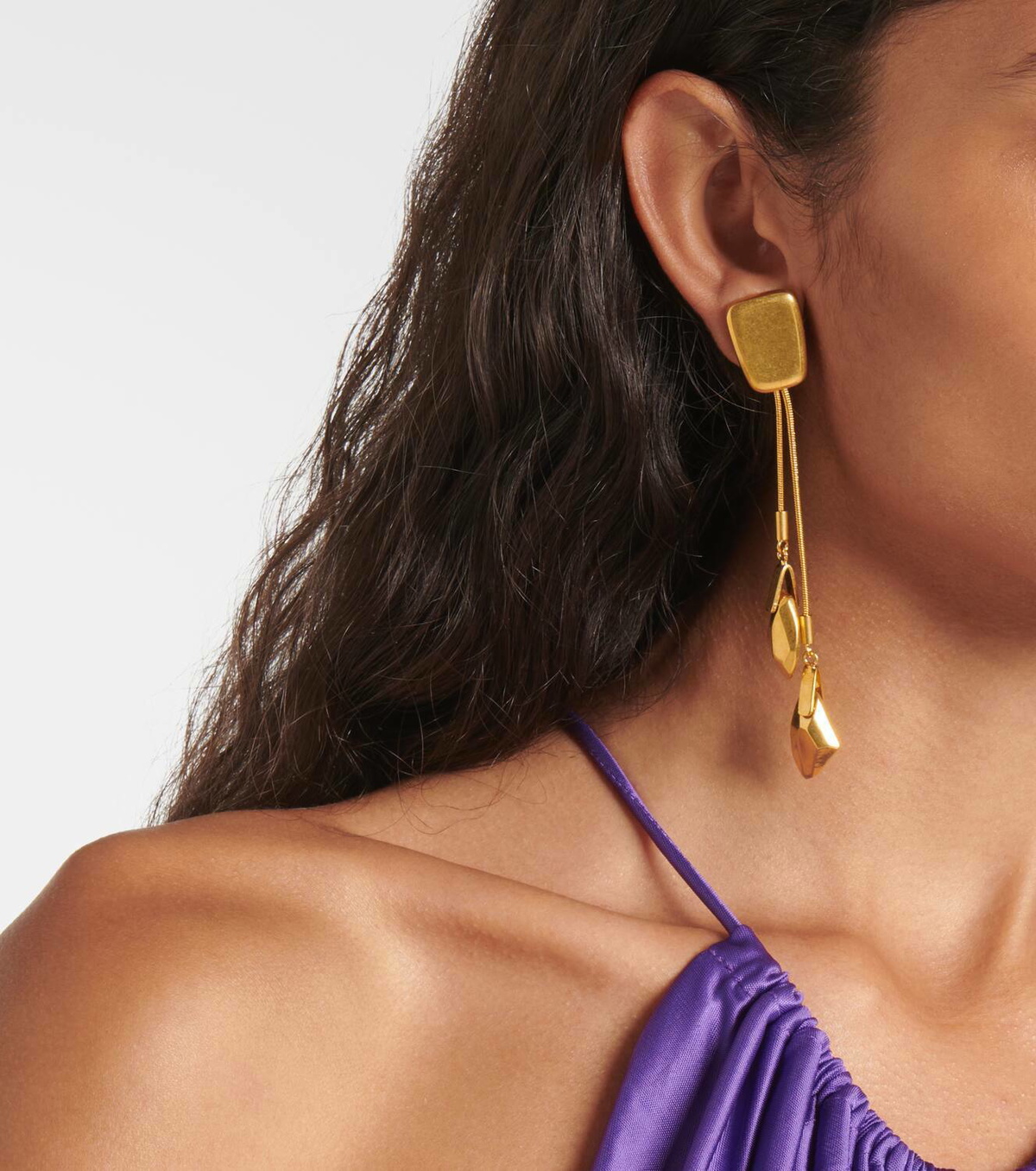 Tom Ford Clip-on drop earrings