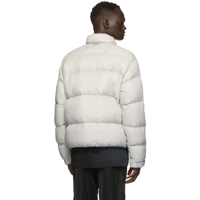 C2H4 Grey Down Puffer Jacket C2H4