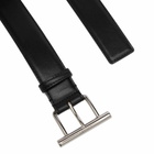 Alexander McQueen Men's Sling Belt in Black/Silver