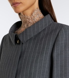 Valentino Pinstripe virgin wool jacket
