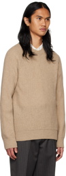 mfpen Beige Ordinary Sweater