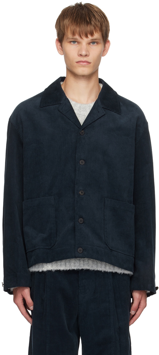 LE17SEPTEMBRE Navy Button Jacket LE17SEPTEMBRE