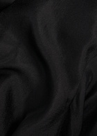 Forte_forte Semi-sheer Organza Shirt Black