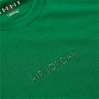 Air Jordan Men's Wordmark T-Shirt in Pine Green