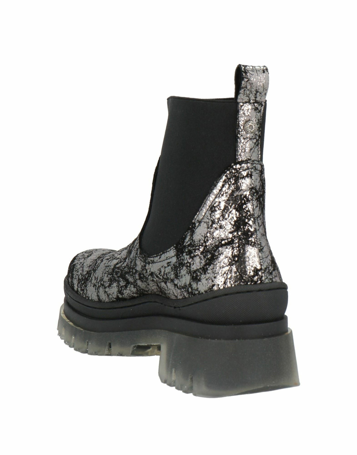 Manila Grace Womens Ankle boots in Silver