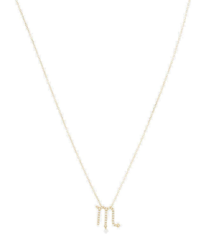 Photo: Persée Scorpion 18kt gold necklace with diamonds