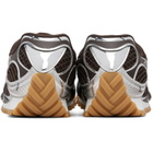 Bottega Veneta Brown & Silver Orbit Sneakers