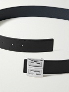 Givenchy - 4G 4cm Reversible Leather Belt - Black