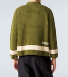 Bode Marsh crochet cotton shirt