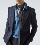 Tom Ford Double-breasted silk blazer