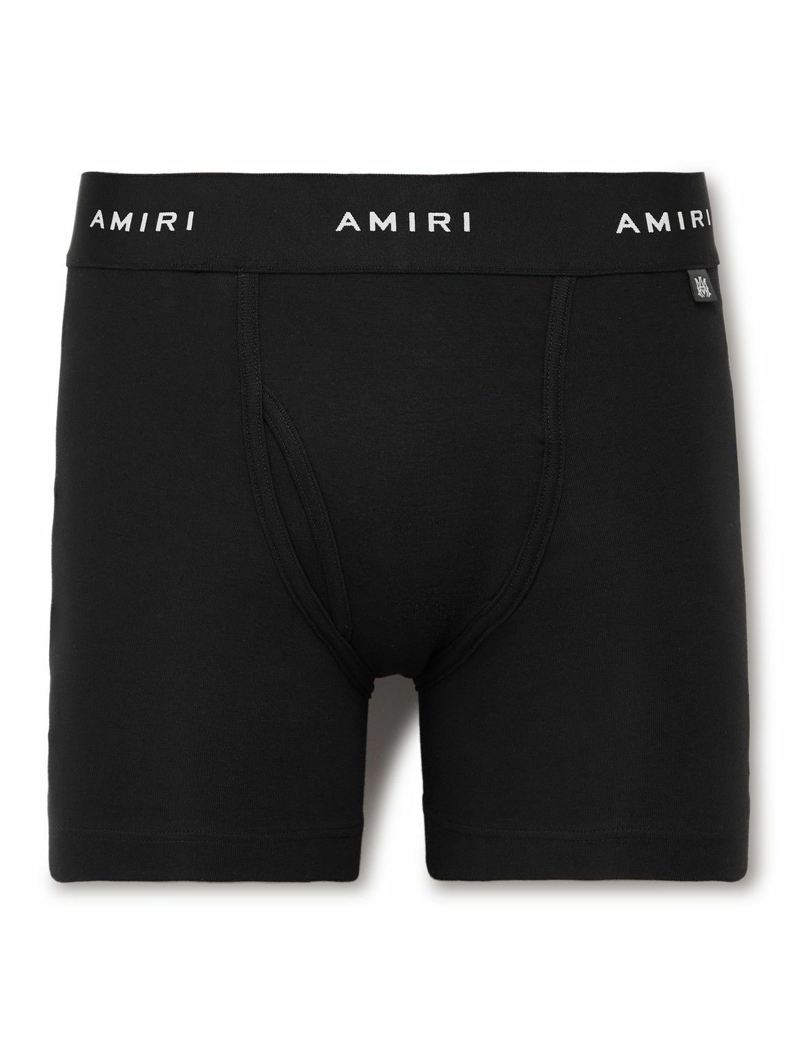 AMIRI - Stretch-Cotton Boxer Briefs - Black Amiri