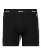 AMIRI - Stretch-Cotton Boxer Briefs - Black
