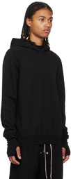 Rick Owens DRKSHDW Black Gauntlet Granbury Hoodie