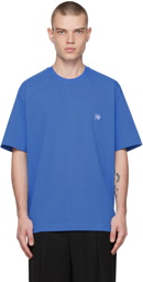 Solid Homme Blue Embroidered Back T-Shirt