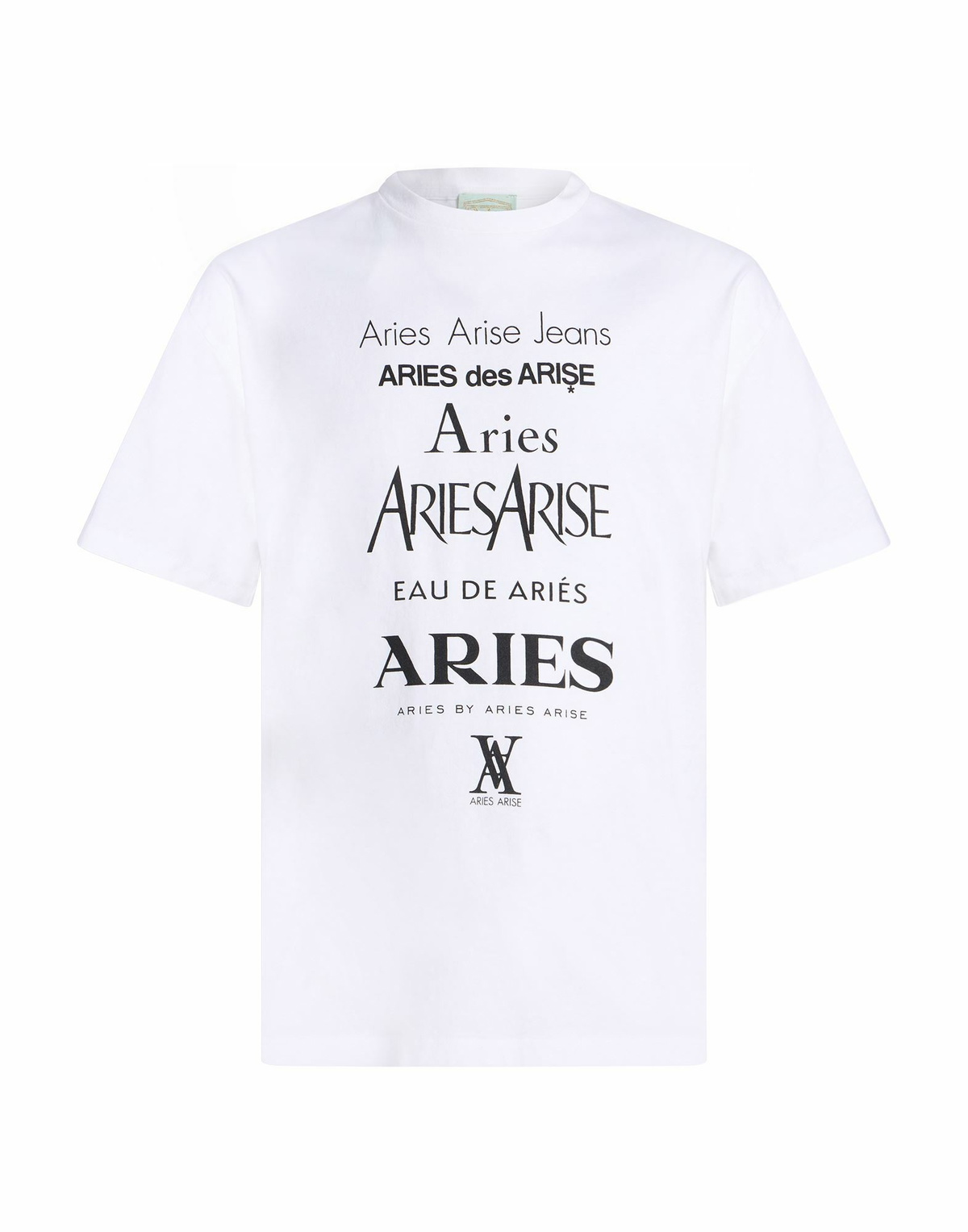 Aries Mens T-shirt in White