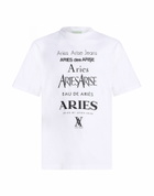 Aries Mens T-shirt in White