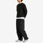 Nike Men's Swoosh Fleece Pant in Black/White