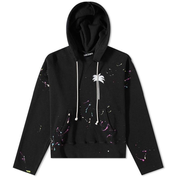 Photo: Palm Angels Painted Palms Popover Hoody