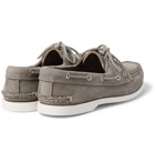 Quoddy - Downeast Nubuck Boat Shoes - Gray