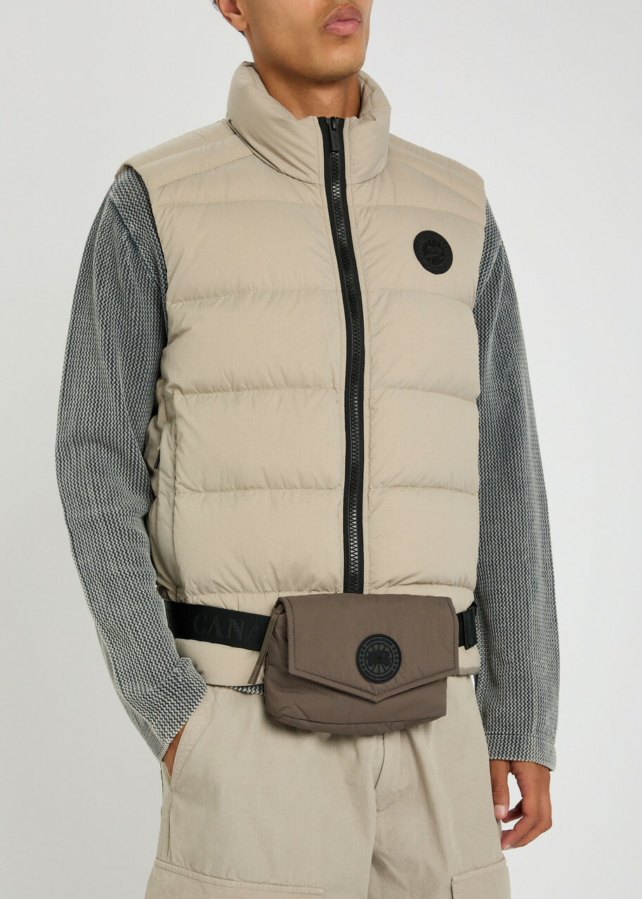 Canada Goose Logo Shell Belt bag - Dark Grey - One Size