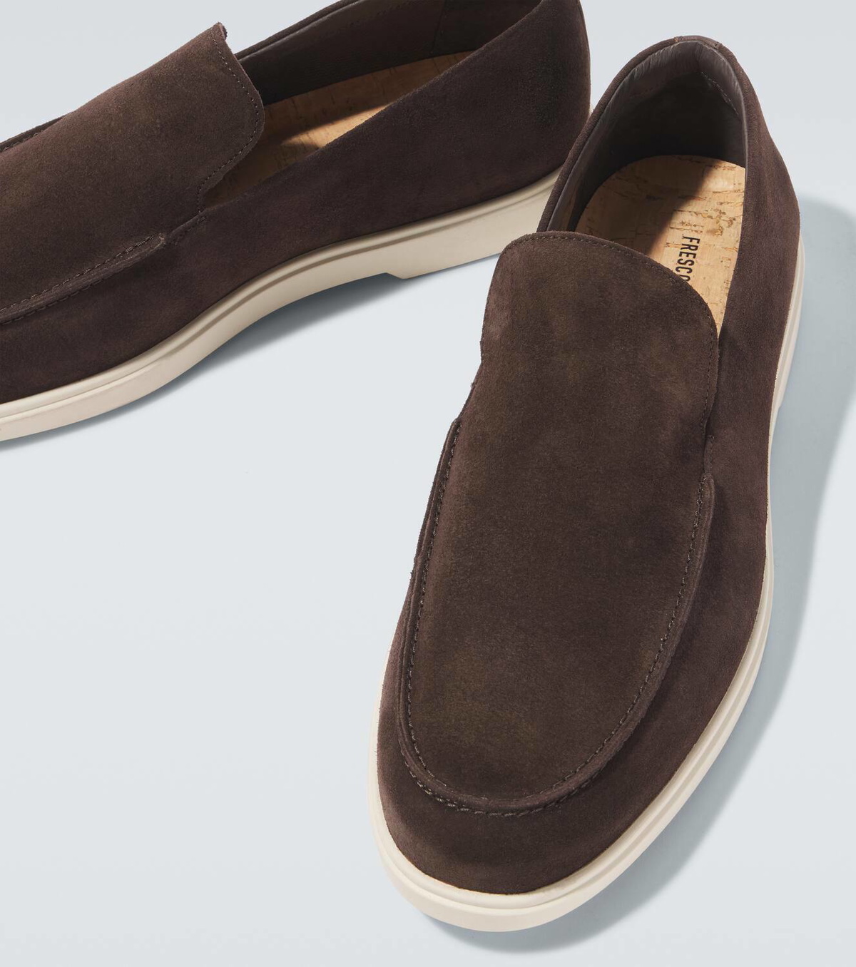 Frescobol Carioca Miguel suede loafers
