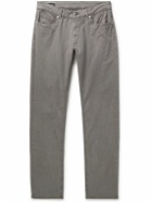 Peter Millar - Wayfare Slim-Fit Stretch-TENCEL™ and Cotton-Blend Twill Trousers - Gray