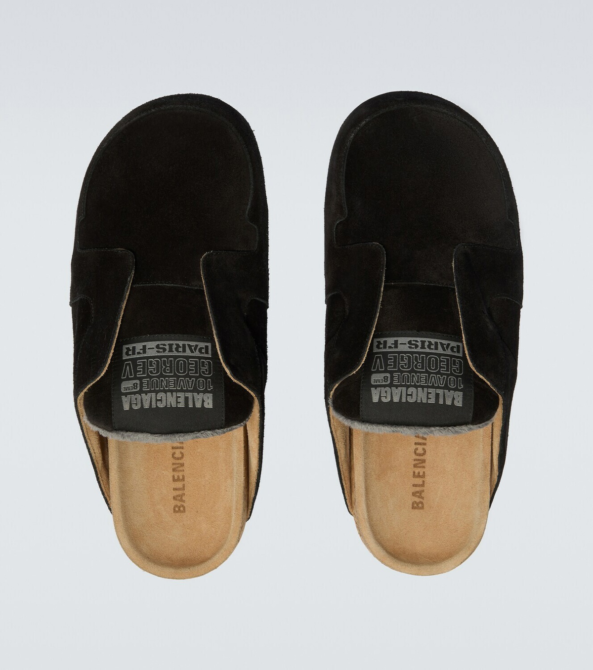 Balenciaga Dumbo suede slides