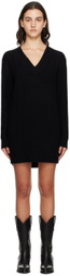 rag & bone Black Durham Minidress