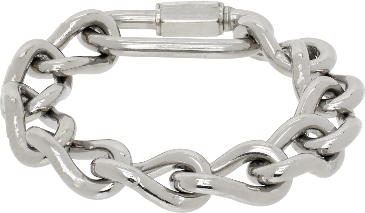 Apartment 1007 Silver #2 Chain Bracelet