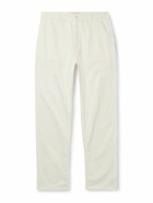 The Row - Sankuro Straight-Leg Cotton and Cashmere-Blend Gabardine Trousers - White