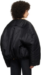 Y/Project Black Puffer Jacket