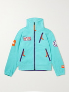 The North Face - TAE Logo-Appliquéd Shell-Trimmed Fleece Jacket - Blue