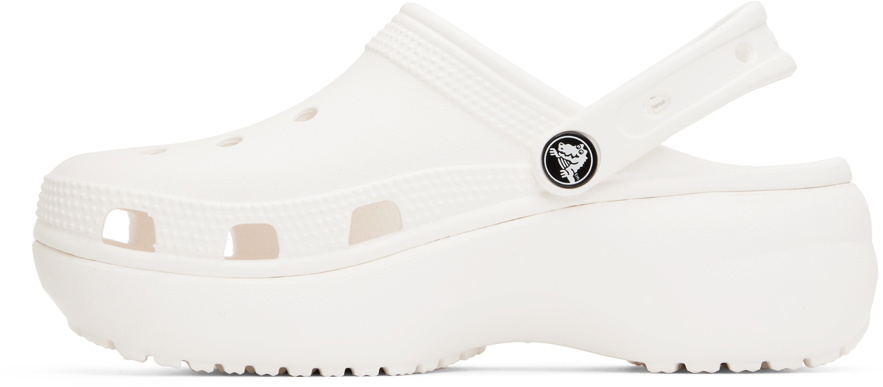 Crocs White Classic Platform Clogs Crocs