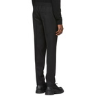 Neil Barrett Black Skinny Diagonal Trousers