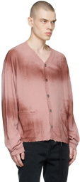 FREI-MUT Pink Cashmere Cardigan