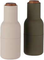 MENU Khaki & Beige Bottle Grinders