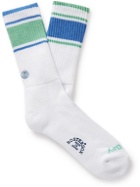 Rostersox - Striped Cotton-Blend Socks