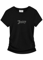 Juicy Couture Dot Logo-embellished Jersey T-shirt Black