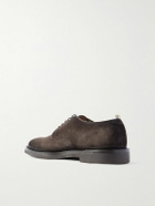 Officine Creative - Hopkins Flexi 208 Suede Derby Shoes - Brown